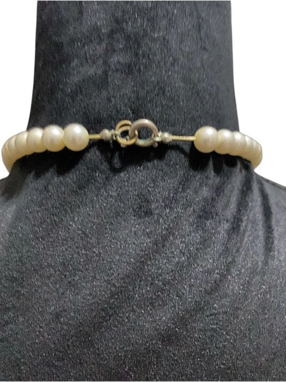 Opera Vintage Faux Pearl Necklace